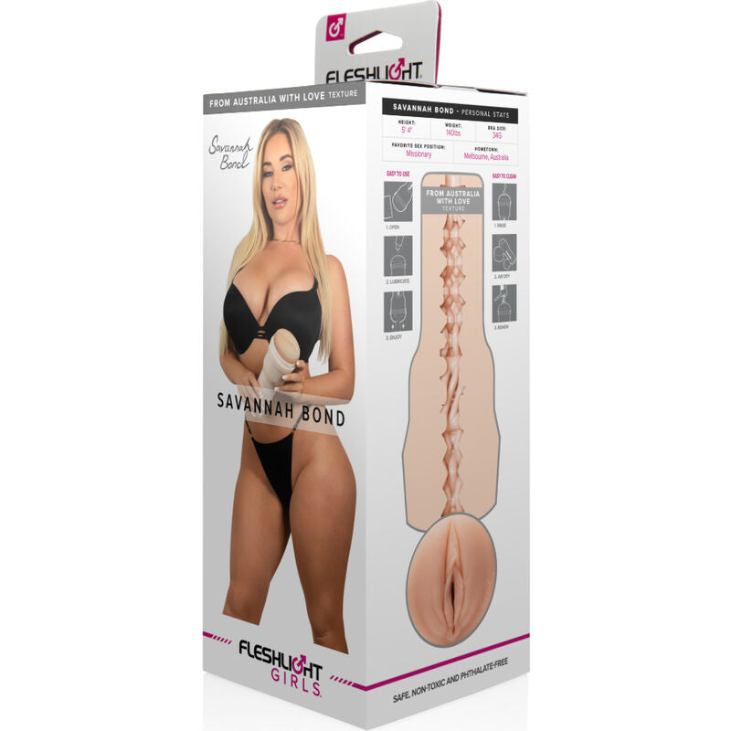 Masturbatore Vagina Savannah Bond