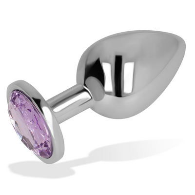 Plug anale in acciaio inossidabile, diamante esterno gioiello in 3 colori