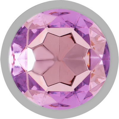 Plug Anale Con Diamante Viola