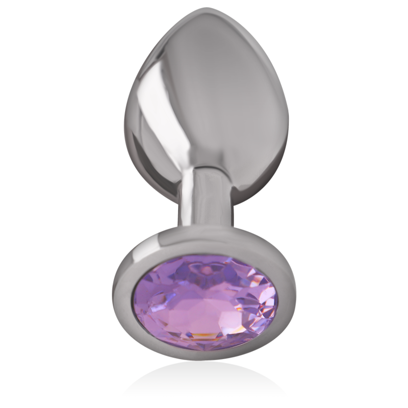 Plug Anale Con Diamante Viola