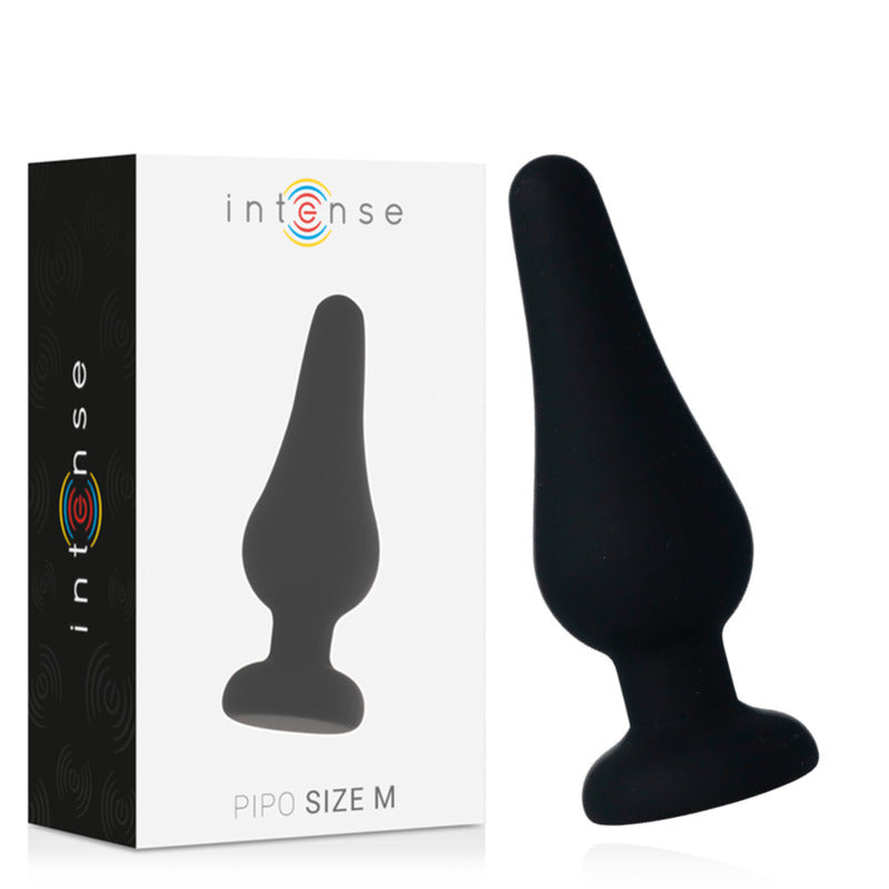 Plug Anale In Silicone Nero 11cm