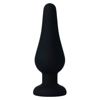 Plug Anale In Silicone Nero 11cm