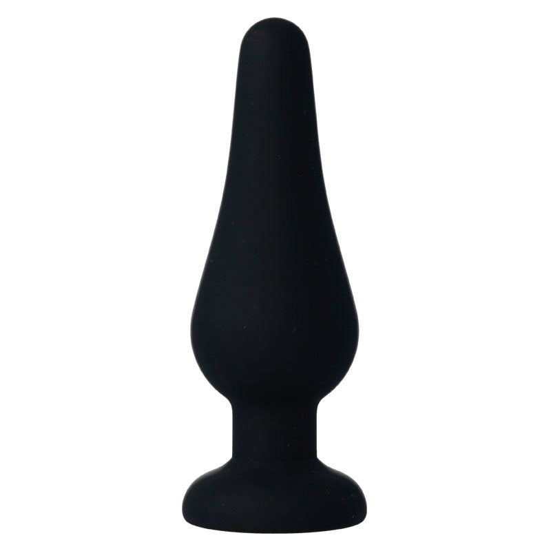 Plug Anale In Silicone Nero 11cm