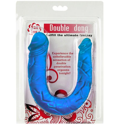 Dildo Doppio Blu Double Dong